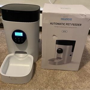 SHANDII Automatic Cat Feeder, 4L